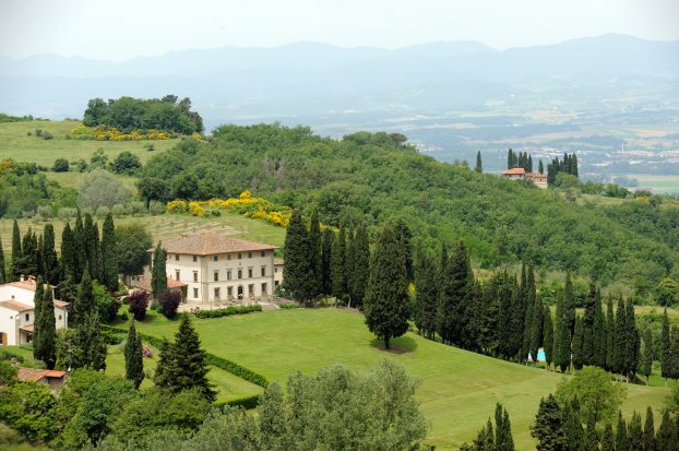 Villa Campestri Olive Oil Resort set among olive groves near Vicchio